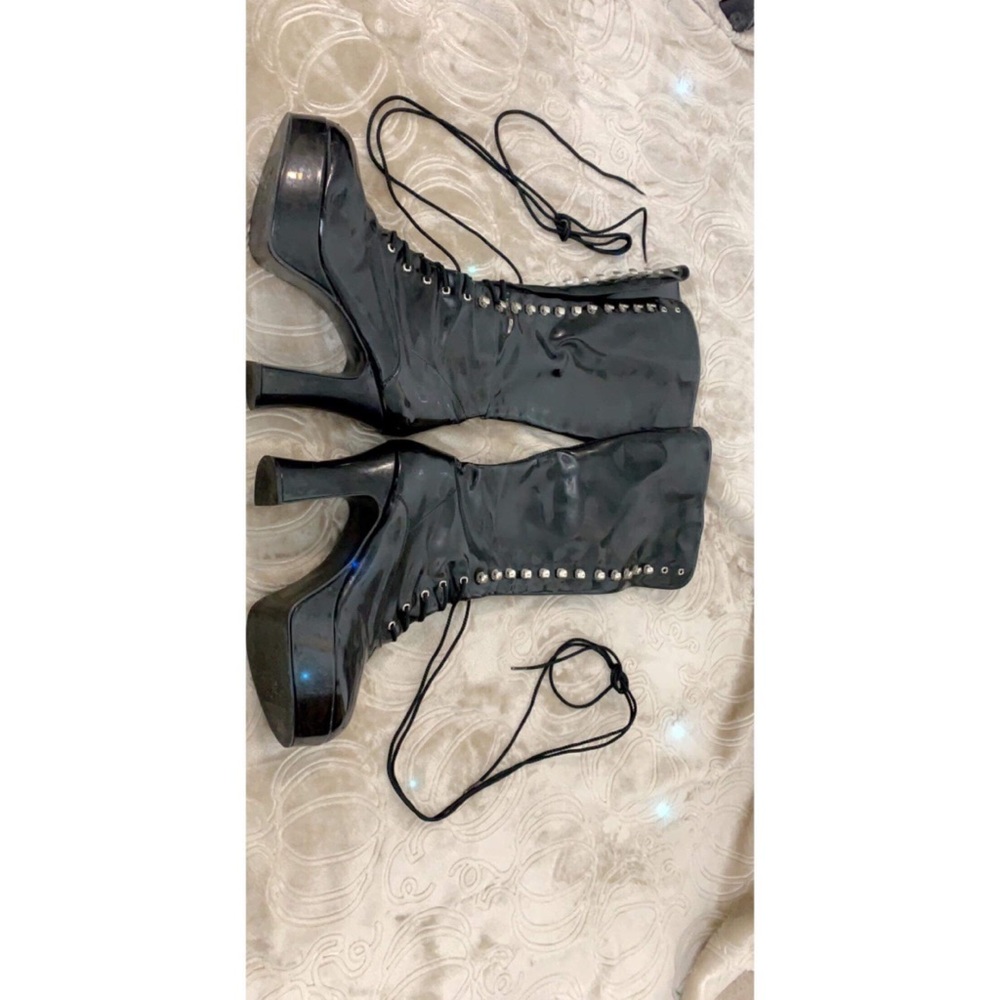 Punk ROCK BOOTS BLACK